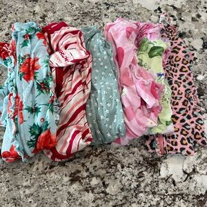 6 Baby Sleepers 12-18 months